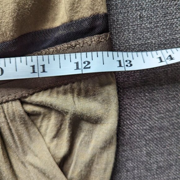 VPL Tidal Shift Dress - Jersey Fabric in Olive Green with Mesh Inserts - Picture 10 of 15